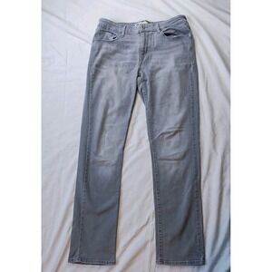 Levi's Mid Rise Skinny Women's Gray Jeans Slim Fit Stretch Size 12 90s Retro‎